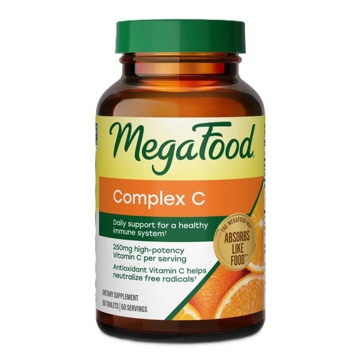 MegaFood AT Complex C Vitamin C 60 Tabletten