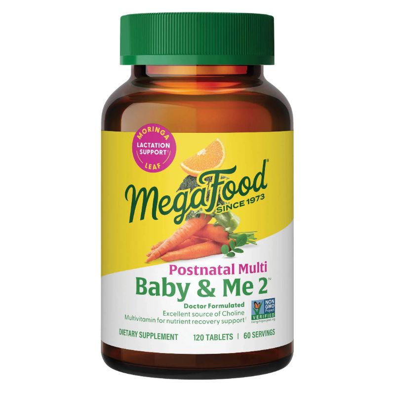 MegaFood AT Baby & Me 2 Postnatal Multi 120 Tabletten