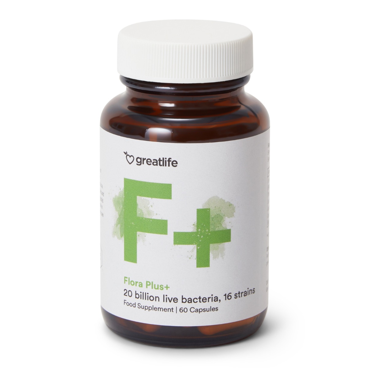 Greatlife Flora Plus+ Probiotika 60 Kapseln