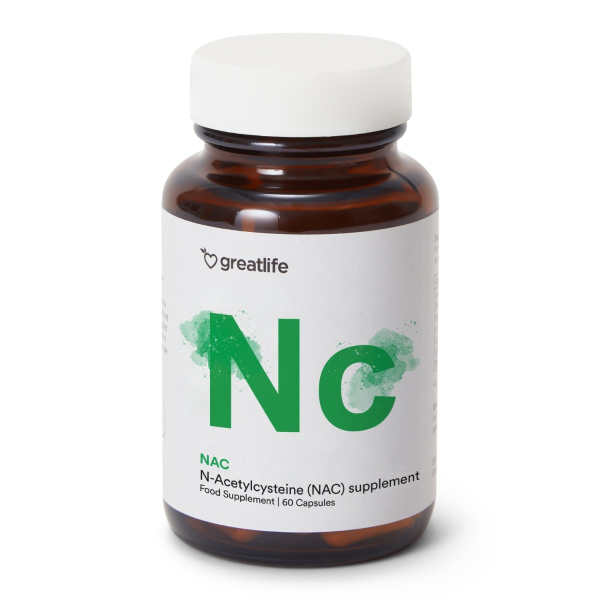 Greatlife NAC (N-Acetylcystein) 60 Kapseln