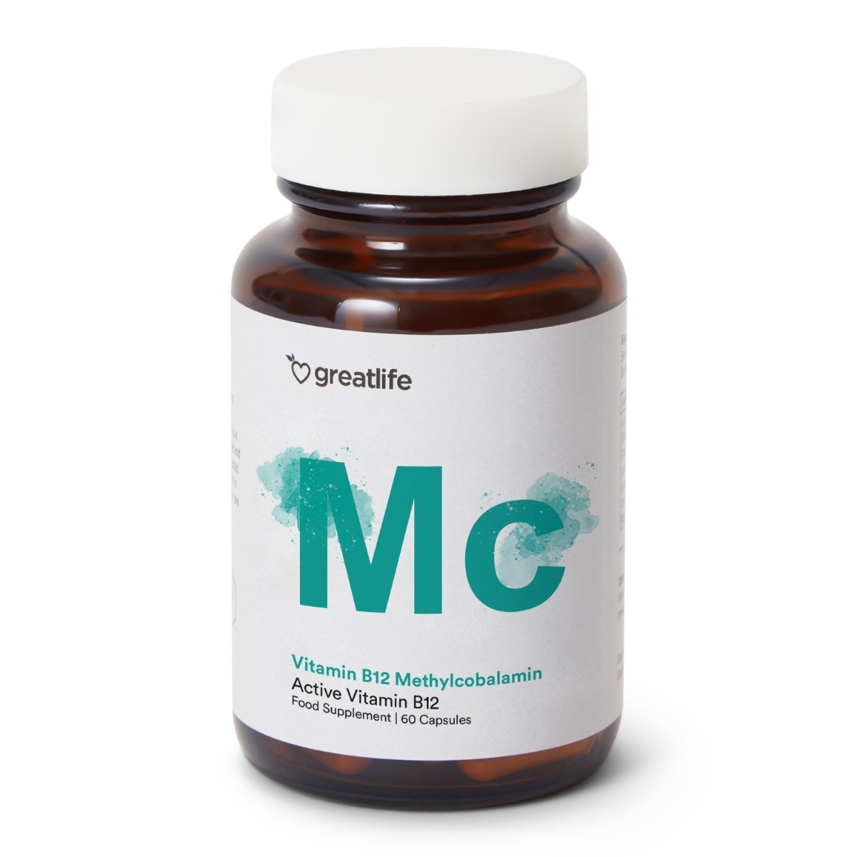 Greatlife Vitamin B12 Methylcobalamin 60 Kapseln