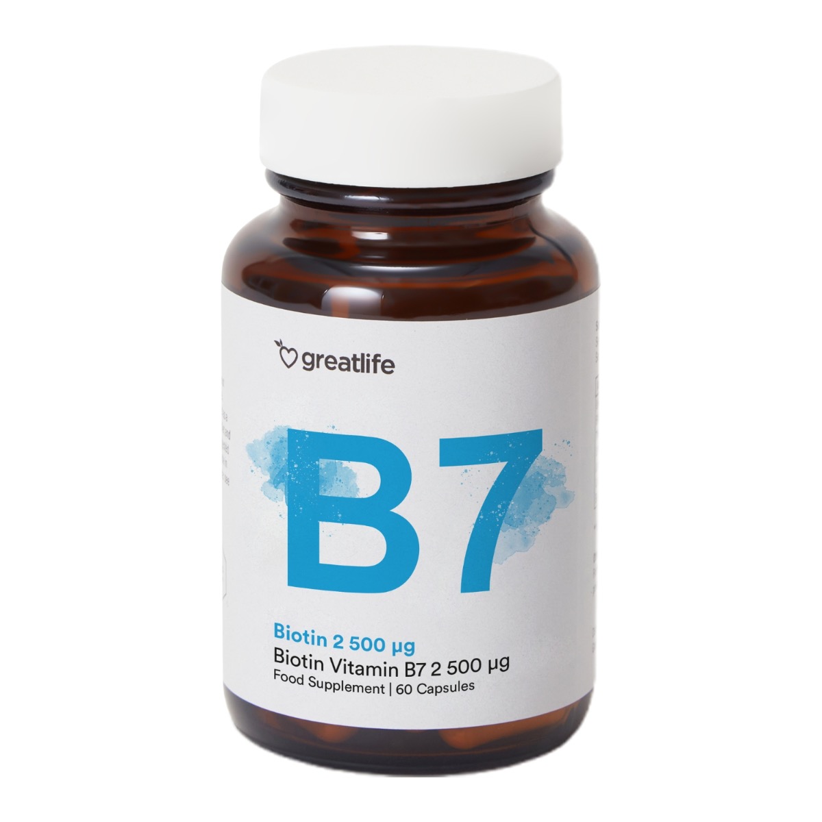 Greatlife Biotin Vitamin B7 60 Kapseln