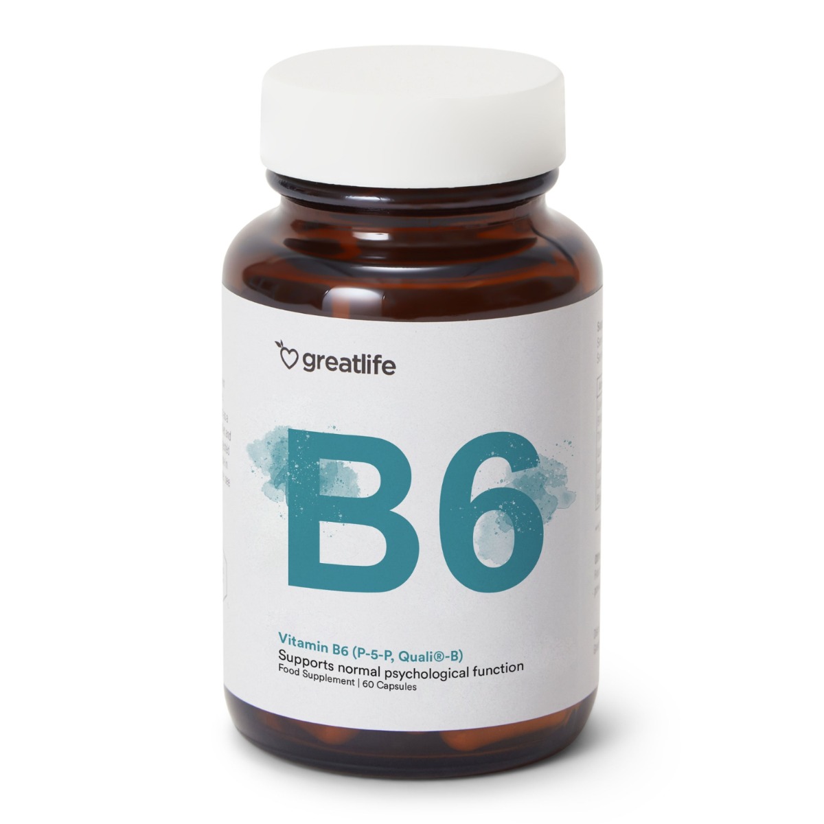 Greatlife Vitamin B6 (P-5-P, Quali -B) 60 Kapseln