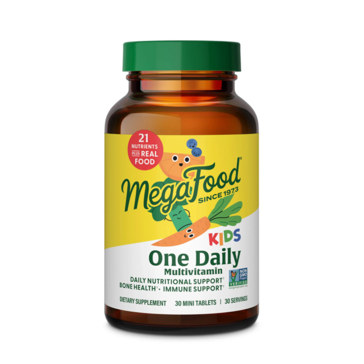 MegaFood AT Kids One Daily Multivitamin-Mineral für Kinder 30 Tabletten