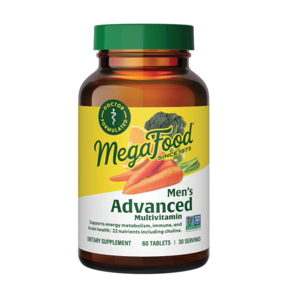 MegaFood AT Men's Advanced Multivitamin für Männer 60 Tabletten