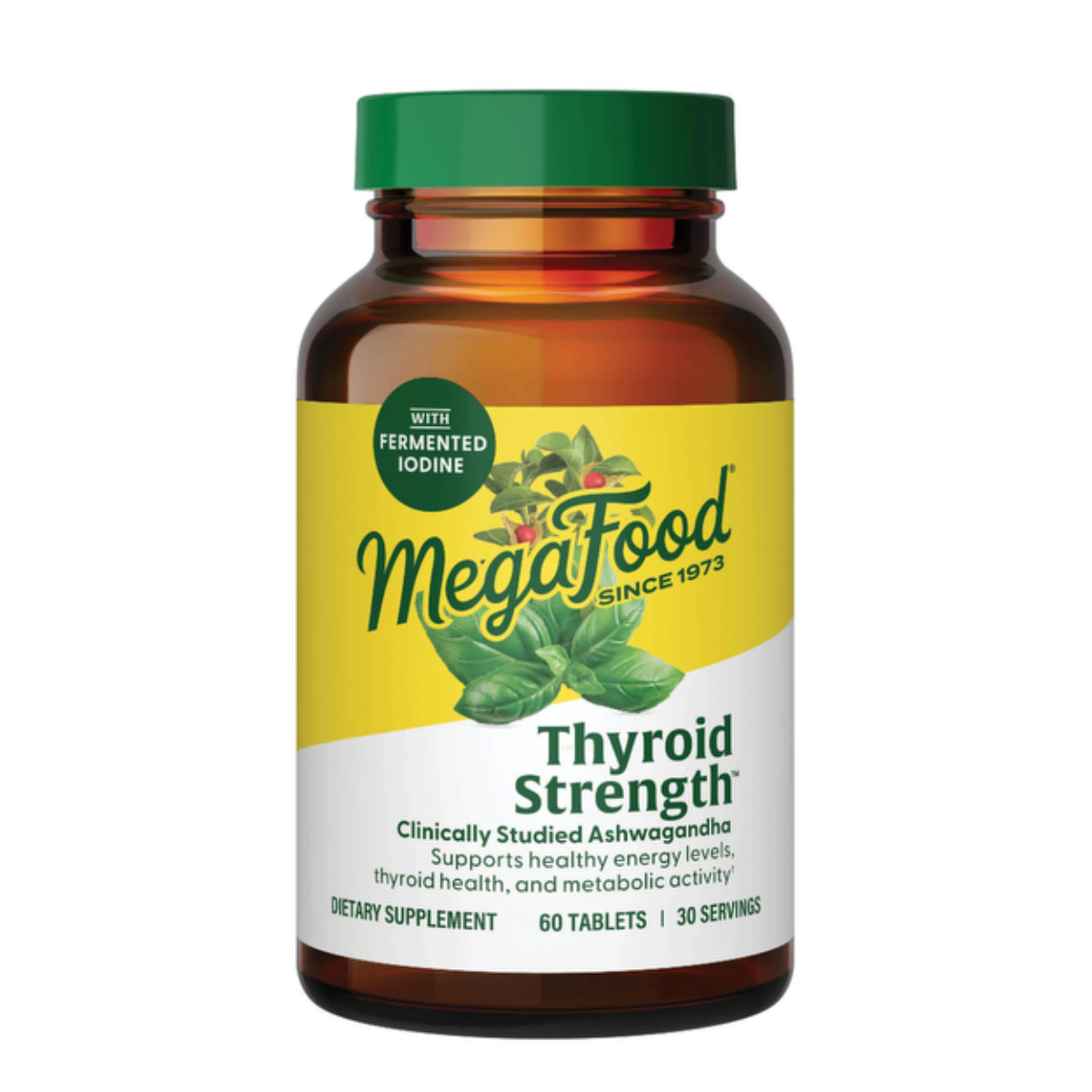 MegaFood AT Thyroid Strength für die Schilddrüse 60 Tabletten