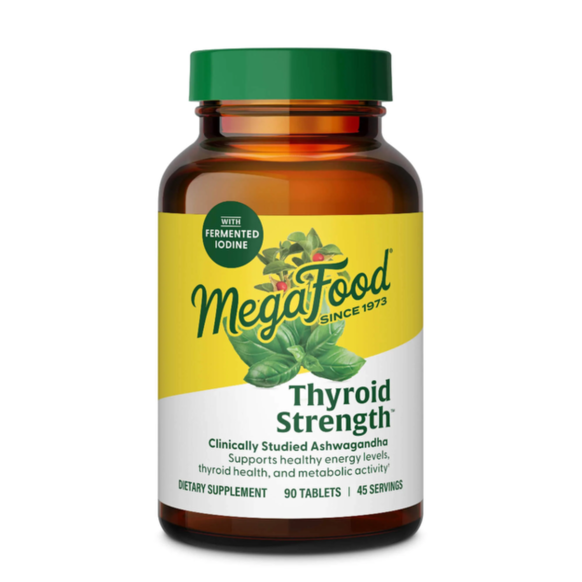 MegaFood AT Thyroid Strength für die Schilddrüse 90 Tabletten