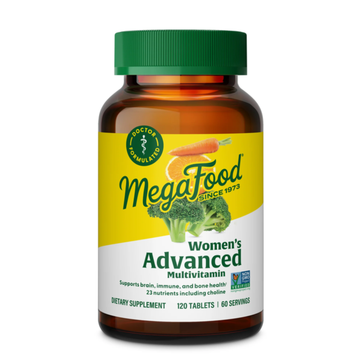 MegaFood AT Women's Advanced Multivitamin für Frauen 120 Tabletten